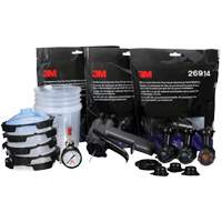 Performance Fine Finish Spray Gun System with PPS Cups, 13 CFM, 29 PSI Oxford Builders Supplies Inc