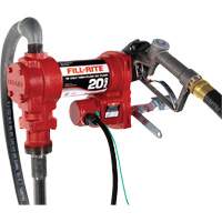 12V DC Fuel Transfer Pump with Nozzle Oxford Builders Supplies Inc