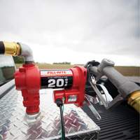 12V DC Fuel Transfer Pump with Nozzle Oxford Builders Supplies Inc