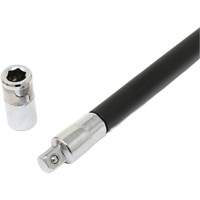 Tournevis flexible extra-long avec adaptateur carr&eacute; 1/4" x hexagonal 1/4" Oxford Builders Supplies Inc