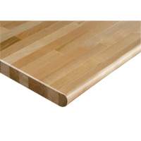 Dessus d'&eacute;tabli en bois dur, 72" la x 24" p, Bordure Arrondi, &eacute;paisseur 1-1/4" Oxford Builders Supplies Inc