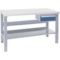Industrial Duty Workbench, 72" W x 30" D x 34" H, 1000 lbs. Capacity Oxford Builders Supplies Inc