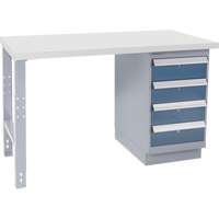 Industrial Duty Workbench, 30" W x 72" D x 34" H, 1000 lbs. Capacity Oxford Builders Supplies Inc