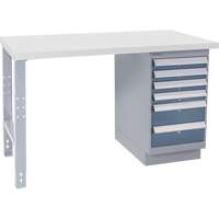 Industrial Duty Workbench, 30" W x 72" D x 34" H, 1000 lbs. Capacity Oxford Builders Supplies Inc