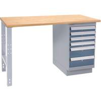 &eacute;tabli industriel, Cap 1000 lb, 60" la x 36" p, 34" h Oxford Builders Supplies Inc