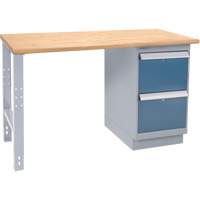 &eacute;tabli industriel, Porte a/combinaison de tiroirs, Cap 1000 lb, 72" la x 36" p, 34" h Oxford Builders Supplies Inc