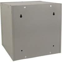 Stackable Cube Locker, 12" x 12" x 12", Steel, Grey, Knocked Down Oxford Builders Supplies Inc