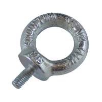 Boulons &agrave; œil matric&eacute;s, 1/8" dia, 1/2" lo, Fini naturel sans enduit, 154 lb (70 kg) capacit&eacute; Oxford Builders Supplies Inc