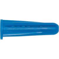Bouchons muraux en plastique