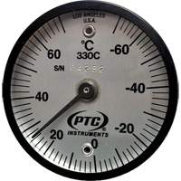 Magnetic Surface Thermometer, Contact, Analogue, -56.7-21.1°F (-70-70°C) Oxford Builders Supplies Inc