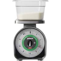 Pelouze Mechanical Portion Control Scale, 5 lbs. / 2.3 kg Cap., 10 g / 0.5 oz. Graduations Oxford Builders Supplies Inc