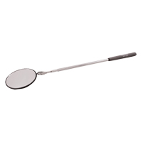 Inspection Mirror, Circular, 3-3/4" L x 3-3/4" W, Telescopic Oxford Builders Supplies Inc