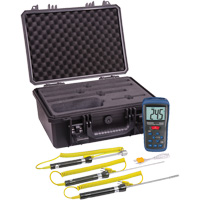 Thermocouple Thermometer Kit, Contact, Digital, -58-2000°F (-50-1300°C) Oxford Builders Supplies Inc