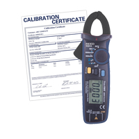 True RMS mA Clamp Meter with Calibration Certificate, AC/DC Voltage, AC/DC Current Oxford Builders Supplies Inc