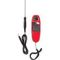 TMA5 Anemometer Thermometer, Not Data Logging, 0.4 - 25 m/sec Air Velocity Range Oxford Builders Supplies Inc