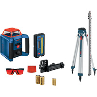 Revolve2000 Self-Leveling Horizontal Rotary Laser Kit, 2000' (609.6 m), 670 Nm Oxford Builders Supplies Inc
