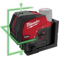 Laser vert &agrave; lignes crois&eacute;es et points d'aplomb M12 sans fil (outil seulement) Oxford Builders Supplies Inc