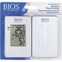 Thermom&egrave;tre sans fil int&eacute;rieur/ext&eacute;rieur, Sans contact, Analogique, 31-158°F (-35-70°C) Oxford Builders Supplies Inc