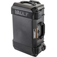Vault Rolling Case with Padded Dividers, Hard Case Oxford Builders Supplies Inc