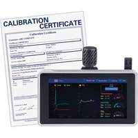 Indoor Air Quality Meter with Desktop/Wall Mount & Calibration Certificate Oxford Builders Supplies Inc