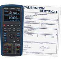 Multifunction Process Calibrator with Calibration Certification, Without Data Logging, Portable, 5 Processes Oxford Builders Supplies Inc