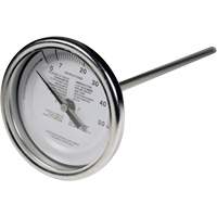 Thermom&egrave;tre &agrave; tige sirop d'&eacute;rable 5", Contact, Analogique Oxford Builders Supplies Inc
