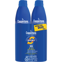 Sport&reg; Water Resistant Sunscreen, SPF 30, Aerosol Oxford Builders Supplies Inc