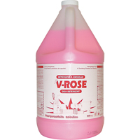D&eacute;tergent liquide pour vaisselle V-Rose, Liquide, 4 L, Fraîcheur Oxford Builders Supplies Inc