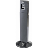 Metropolitan Smokers' Station, Free-Standing, Stainless Steel, 1.6 US gal. Capacity, 42-4/5" Height Oxford Builders Supplies Inc