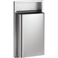 Poubelles, Acier inoxydable, 12 gal. US Oxford Builders Supplies Inc