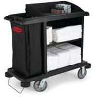 Executive Compact Housekeeping Cart Oxford Builders Supplies Inc