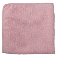 Light-Duty Cleaning Cloth, Microfibre, Red Oxford Builders Supplies Inc