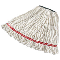 Web Foot&reg; Shrinkless Wet Mop, Antimicrobial, Yarn, 20 oz., Loop Style Oxford Builders Supplies Inc