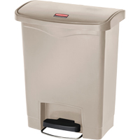 Contenant &agrave; d&eacute;chets Slim Jim , R&eacute;sine, Capacit&eacute; 8 gal. US Oxford Builders Supplies Inc