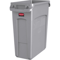 Slim Jim&reg; Vented Containers, Deskside, Polyethylene, 16 US gal. Oxford Builders Supplies Inc