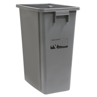 Bac &agrave; d&eacute;chets et de recyclage, Plastique, 16 gal. US Oxford Builders Supplies Inc