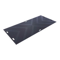 Protecteur de sol LibertyMat d'usage moyen, 4' x 8', Poly&eacute;thyl&egrave;ne haute densit&eacute;, Textur&eacute;, Noir Oxford Builders Supplies Inc