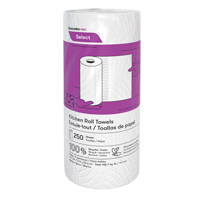 Rouleau d'essuie-tout de cuisine Pro Select, 2 Pli, 250 Feuilles/rouleau, 8" la, 11" lo Oxford Builders Supplies Inc