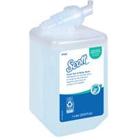 Savon moussant pour le corps et les cheveux Scott Pro, 1000 ml, Fraîcheur, Bouteille Oxford Builders Supplies Inc
