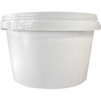 Pail with Lid, Plastic, 1.03 gal. Oxford Builders Supplies Inc