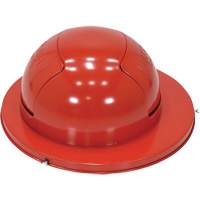 Couvercle pour baril &agrave; d&eacute;chets, Couvercle bomb&eacute;, M&eacute;tal, Convient aux contenants 23-1/2" dia. Oxford Builders Supplies Inc