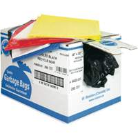 Sacs &agrave; d&eacute;chets industriels, 3T-Fort, 35" la x 50" lo, 2,7 mils, Orange Oxford Builders Supplies Inc