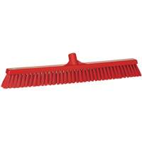 Balai-brosse &agrave; soies combin&eacute;es, Crins Cors&eacute;/Fin, 24-1/2", Polyester, Rouge Oxford Builders Supplies Inc
