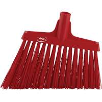 T&ecirc;te de balai oblique, Crins Extra-ferme, 12", Polyester, Rouge Oxford Builders Supplies Inc