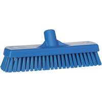 Brosse &agrave; r&eacute;curer pour planchers et murs, Crins Ferme, 12", Polyester, Bleu Oxford Builders Supplies Inc