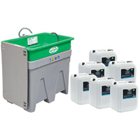 Ensemble de d&eacute;marrage pour lavage de pi&egrave;ces Maxi BIO-CIRCLE, Plastique Oxford Builders Supplies Inc