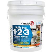 Bulls Eye 1-2-3&reg; Water-Base Primer, 18.9 L, Pail, White Oxford Builders Supplies Inc