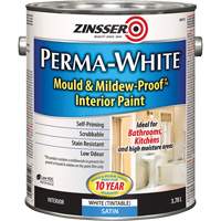 Peinture int&eacute;rieure Mold & Mildew-Proof Perma-White, 3,78 L, Gallon, Blanc Oxford Builders Supplies Inc