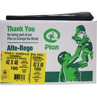 Full Circle Super Industrial Garbage Bags, Biodegradable, X-Strong, 48" L x 42" W, 1.5 mils Thick Oxford Builders Supplies Inc