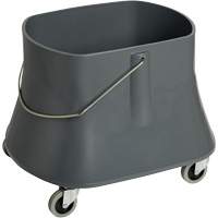 Seau pour vadrouille Champ, Capacit&eacute; de 10 gal. US (40 pintes), Gris Oxford Builders Supplies Inc